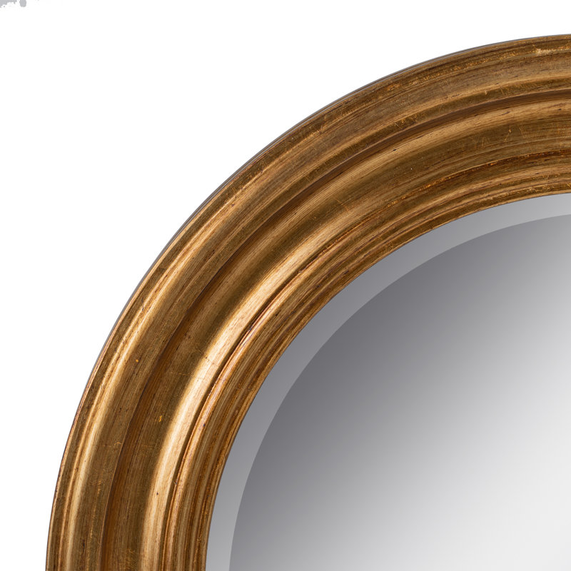 Chan Flat Wall Mirror, Golden