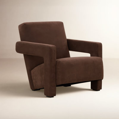 Olsen Pine Velvet Armchair