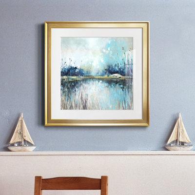 " Lake Views " Painting Print