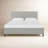 Adrien Upholstered Platform Bed-342217536-342217534