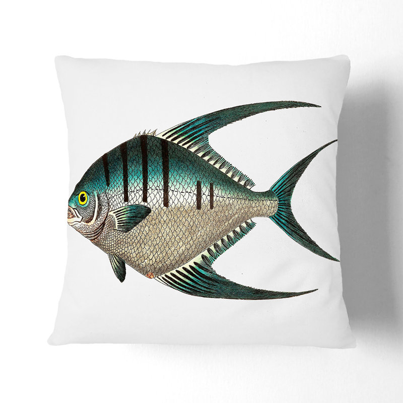 Square Throw Cushion, White, 55cm H x 55cm W x 20cm D