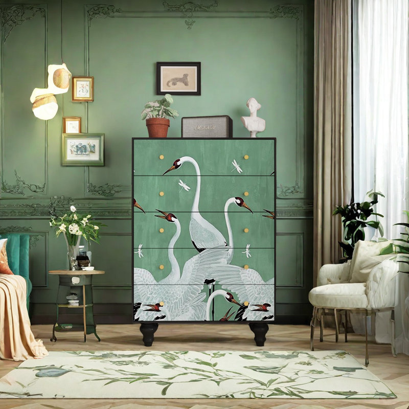 Commode d'appoint en bois massif Modern Modern