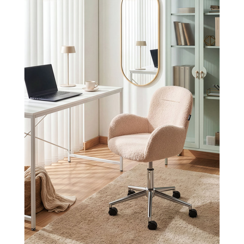 Beliani PRIDDY Boucle Office Chair