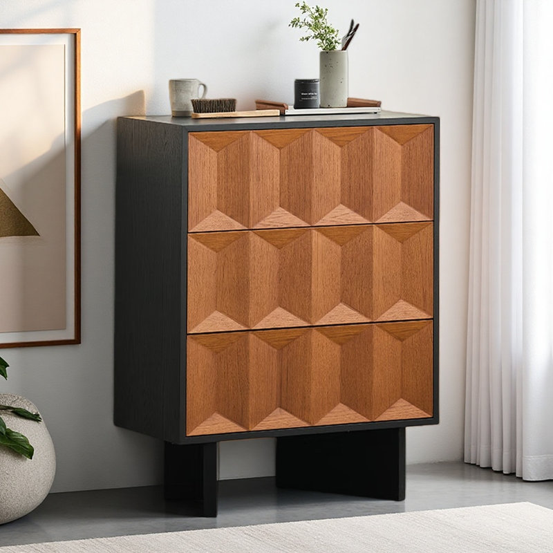 Armoire de rangement au design rétro français