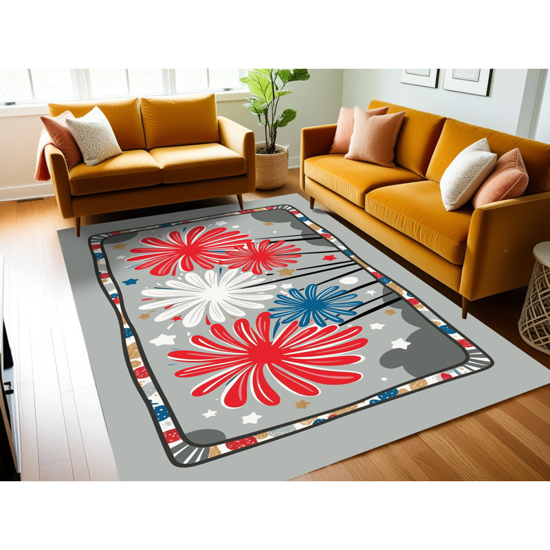 Tapis d'été Holiday The Aisle®, Rectangulaire 8 pi x 12 pi