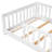 Giezi Kids Twin Floor Platform Bed with Fence-1610654532-1658144479