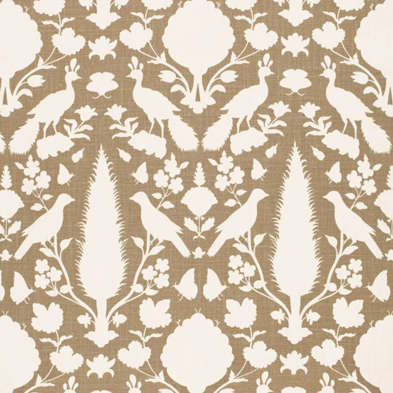 Tissu Chenonceau, Fauve