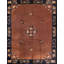 Antique Room Size Chinese Earth Tone Color Peking Rug