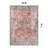Labarbera Oriental Machine Washable Red/Blue Non-Slip Backing Area Rug-1435258179