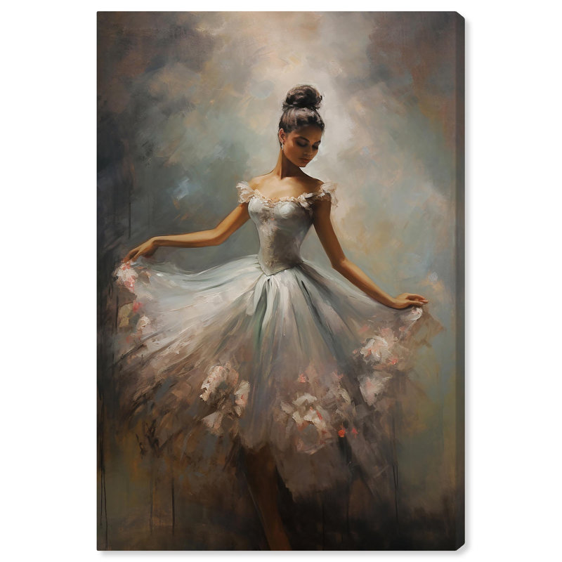 «Princess Her Self Canvas» par Art Remedy, Toile tendue, H 30 po x l 20 po