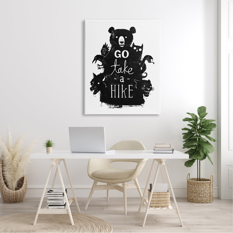 «Take A Hike» par Michael Buxton, Toile tendue, L 36 po x H 48 po