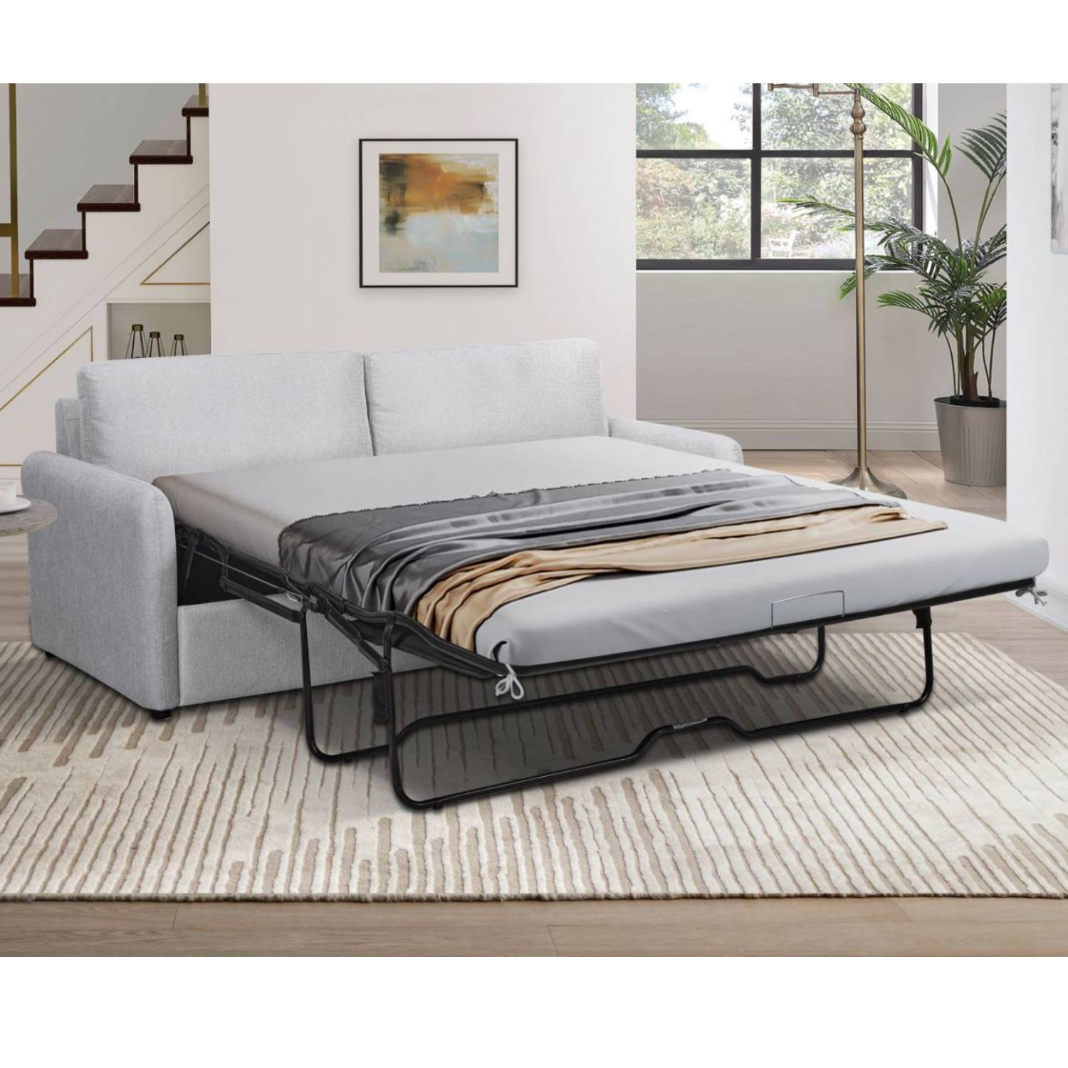 Latitude Run® Queen Size Sleeper Sofa Pull Out Bed | Wayfair