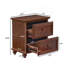 Table de chevet 22,9 po Mid Century Modern-1561485540