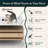 Interior 2-Panel Solid Core Door, CARB P2 Certified White Primed MDF French Slab Door, Pre‑Finished & Easy DIY Satin, w/o Hardware, Pantry, Bedroom, Bathroom & Closet, for Prehung, French & Pocket Door, 18"x 80"-113417231