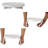 Sofa Arm Clip Tray, Side Table For Remote Controls/Drinks/Gamepads Holder-7696622