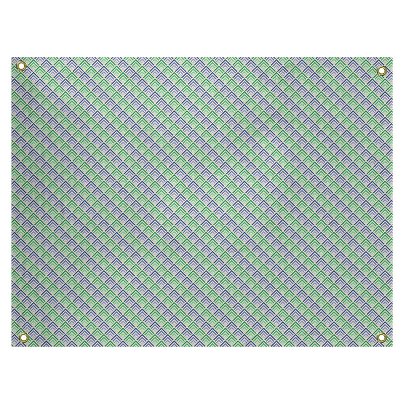 Tapisserie elizabeth géométrique par katelyn Kitterman, H 27,5 po x l 37,5 po, Intérieur