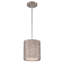 Luminaire suspendu à cylindre simple 1 lumières Whitby