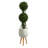 48 " H Faux Boxwood Topiary
