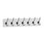Deans Wall Mounted Solid Pine Wood Storage Rack with 7 Hanging Hooks-91074381