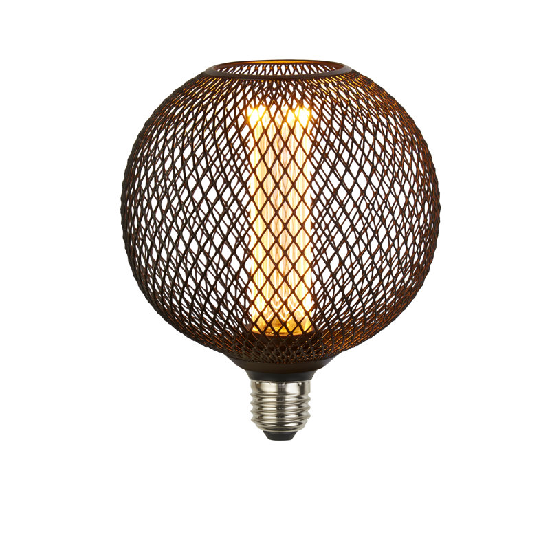 3.5W E27 Dimmable LED Globe Light Bulb Black