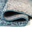 Contemporary POP Modern Abstract Vintage Cream/Turquoise Rug-1574300400