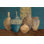 «Aegean Vessels on Turquoise» par Avery Tillmon - peinture sur toile tendue