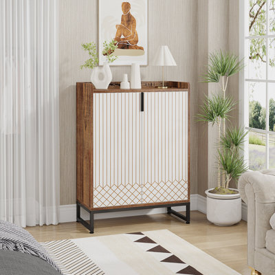 20 Pair Shoe Storage Cabinet