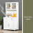 Kitchen Pantry Freestanding Storage Cabinet