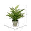 19'' Faux Plant in Pot