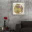 Art mural en verre épique «Glass Garden 2» par Chariklia Zarris, 24 po x 24 po-117482501