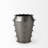 Small Champagne Metal W/Studs Vase-114208654-114208656