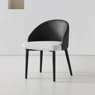 Chaise d'appoint à dossier beige uni (ensemble de 2) (Ensemble de 2)