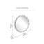 Miroir d'appoint Wells