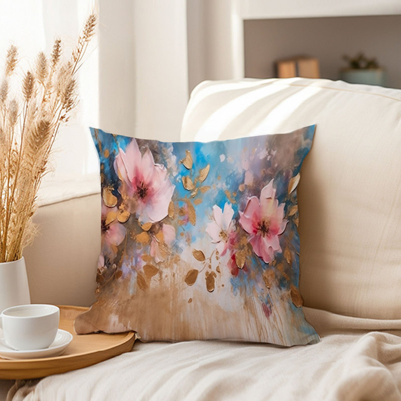  Floral Pink Flowers II Modern