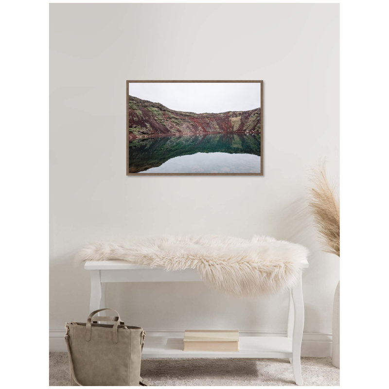 «Reflection Pool» par Alicia Abla, reproduction d'art sur toile encadrée