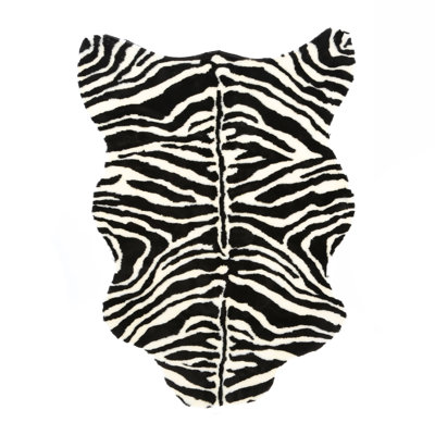 Tapis en fausse fourrure Zebra