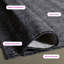 Tapis noir intérieur / extérieur Madyson-973155589