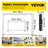 VEVOR Freestanding Banner Stand-86875421
