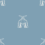 Grayhound Couple 33' L x 20.5" W  Wallpaper Roll
