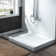 48" W x 32" D Solid Surface Single Threshold Shower Pan Base with Drain Assembly & Drain Cover Included, Non-Slip