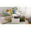 Housse de coussin décorative en chenille très douce et très veloutée avec bride (ensemble de 2)-122610490-122610493