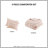 Hypoallergenic Jacquard Bedding Sets, Polyester Comforter, Elegant Pink Style For Bedroom