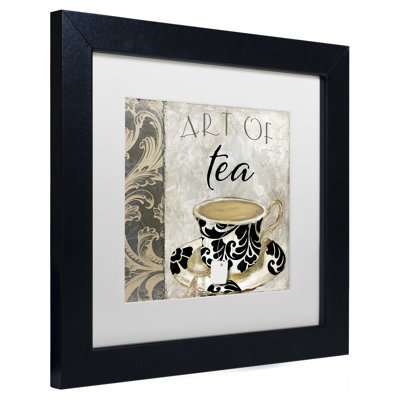 « art of tea i » par la boulangerie couleur, impression encadrée