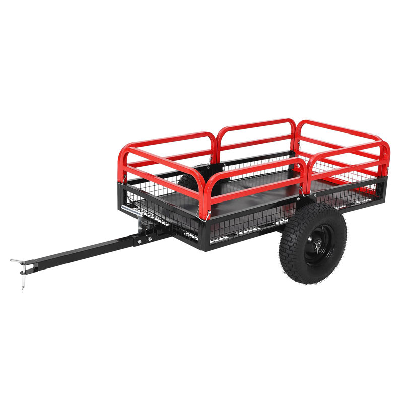 63cm H x 98cm W Utility Cart, Red