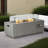 42" Propane Gas Fire Pit Table 2-Pieces
