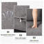 Ensemble modulaire de patio 5 pièces en aluminium gris avec chaises modulaires et table basse