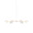 Monreale 6 - Light Dimmable Modern Linear Chandelier