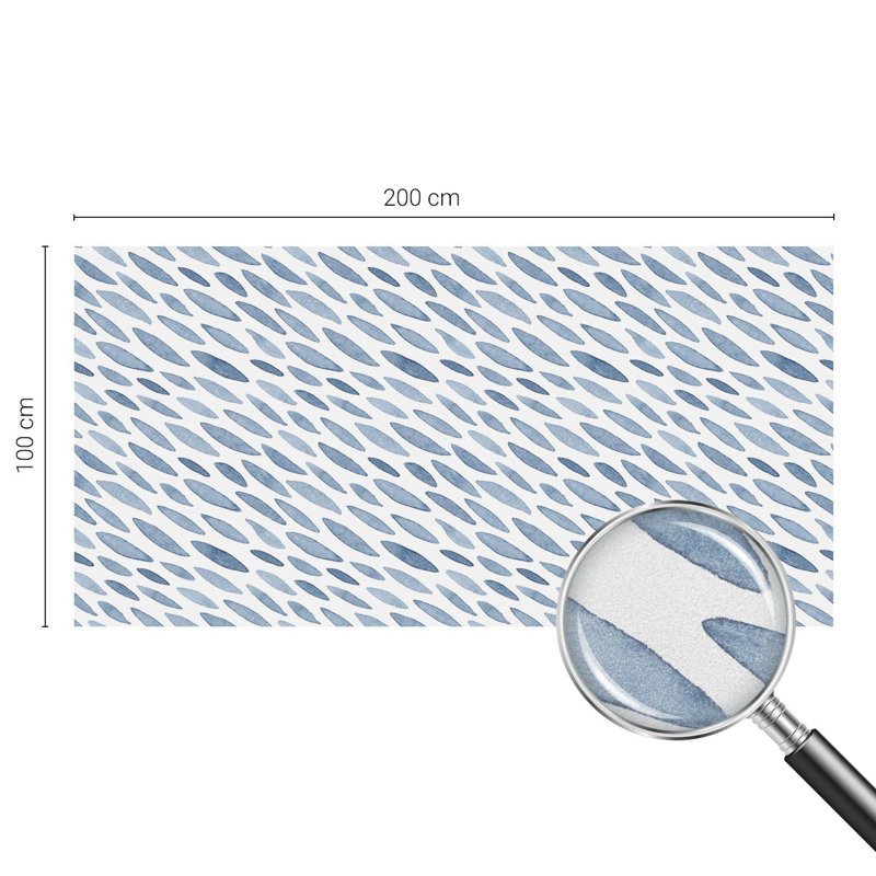 Semi Sheer Horizontal/Venetian Blind, 200cm W x 100cm L
