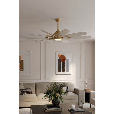 Barn 65" 5CCT LED Smart Ceiling Fan