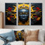 Mystique masque africain Songye Power III - Masque africain, art mural
